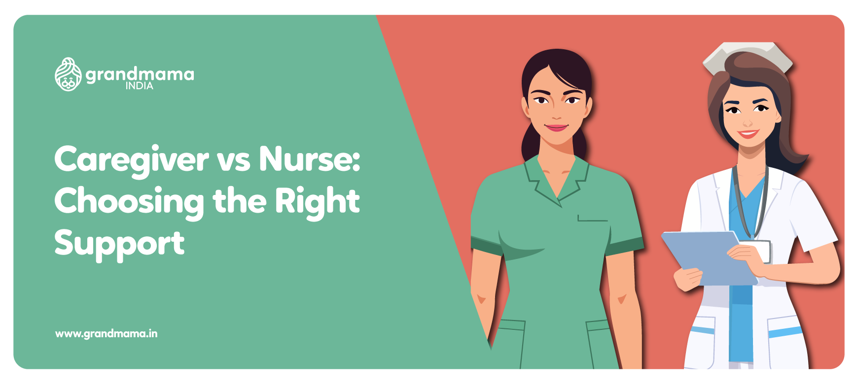 Caregiver vs Nurse: Choosing the Right Support